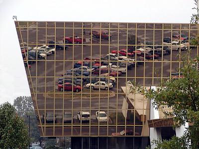 9th Place Parking Lot Security MirrorBeaconC-2100UZ