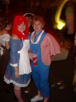 Raggedy Anne and Ragged Andy!