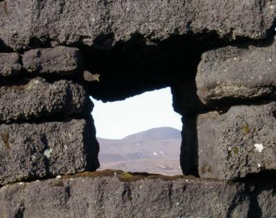 Inland view from fishermans's hut