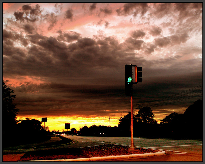 Deep Pink Clouds