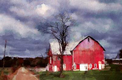 Barn Watercolor