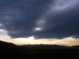 Torres del Paine leaving its mini-ecosystem, view from bus