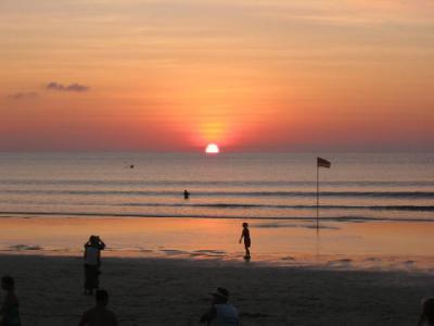 Sunset at Kuta Beach