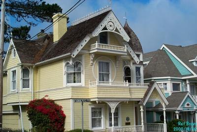 One of the many Victorian homes in Pacific Grove