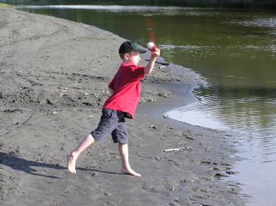 Catching the big one!