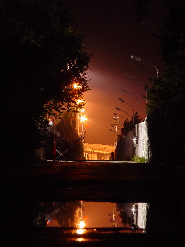 The walk to work