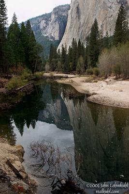 Day 2 - El Capitan Hazy Reflection