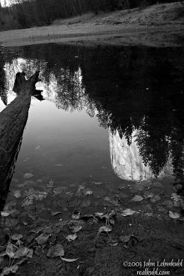 Day 2 - El Capitan Reflection B&W