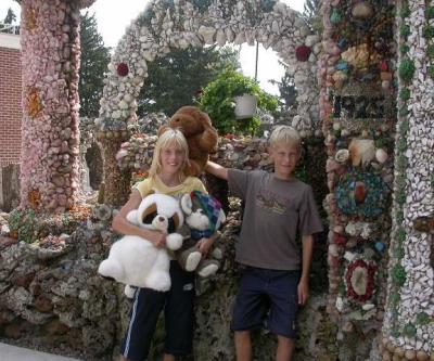 Jake & Julie at the Dickeyville Grotto