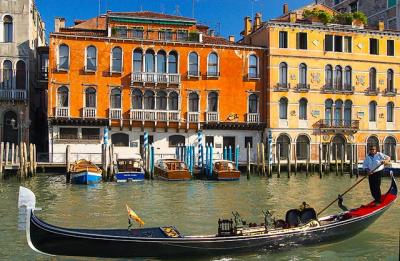 Gondola i Gran Canal - GT1L2103