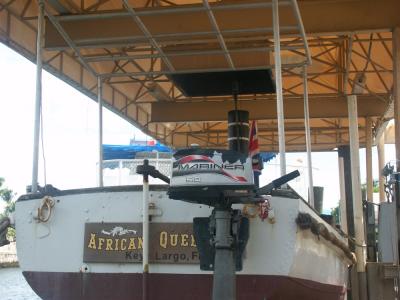 Bogart's African Queen from the movie