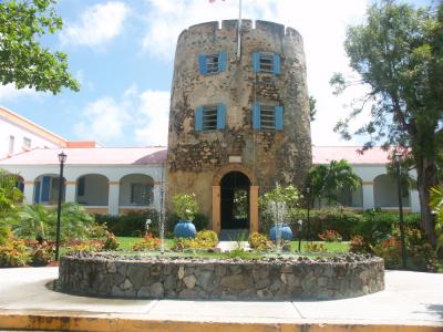 Bluebeards Castle in St Thomas - Caribbean