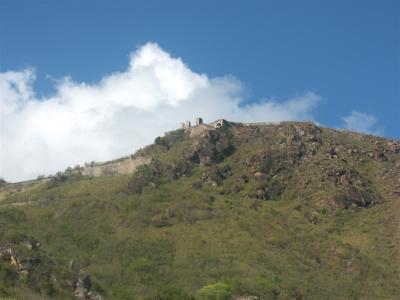 St Kitts - Brimstone Hill Fort from Train