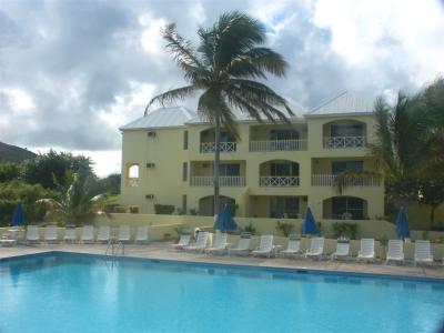 St Kitts - Our hotel room top left