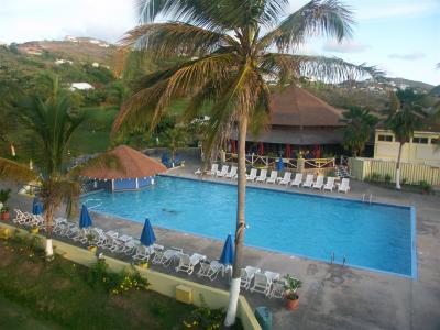 St Kitts - Hotel view from our room