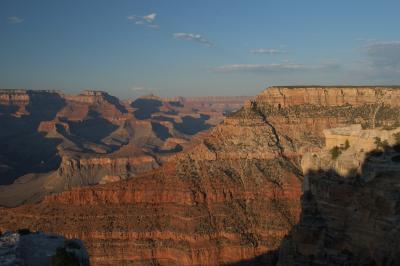 An evening visit to the South Rim of the Grand Canyon