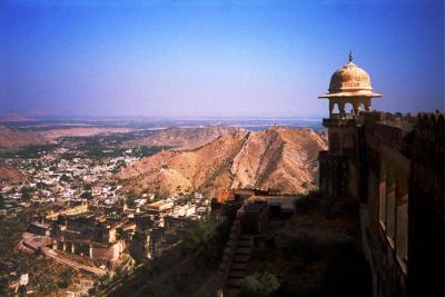 Upper amber fort lookout