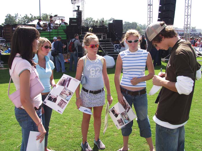 Matt & fans