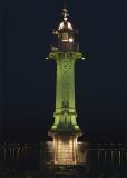 Pquiss lighthouse at night - Geneva