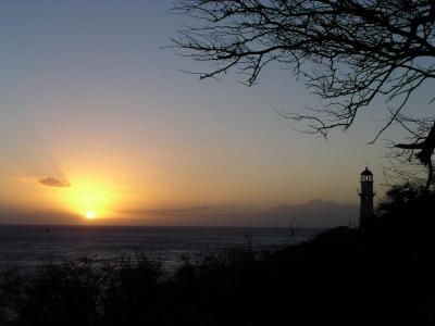 Sunset at Diamond Head Lighthouse