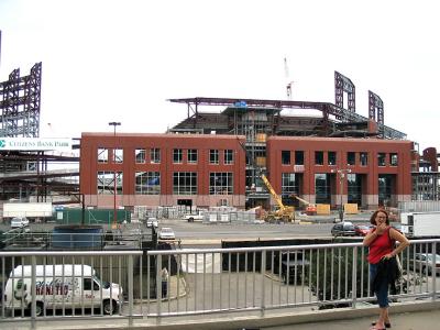 Citizens Bank Field in Construction.  New Home of the Phillies!