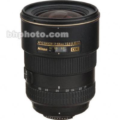 Nikon Zoom Super Wide Angle AF 17-55mm f/2.8G ED-IF AF-S DX Autofocus Lens