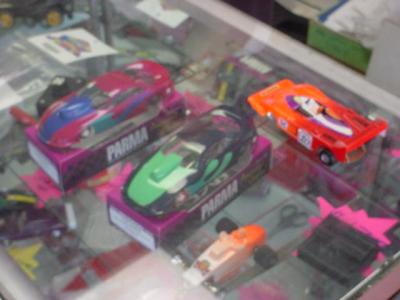 Slotcars on Terry's sales counter