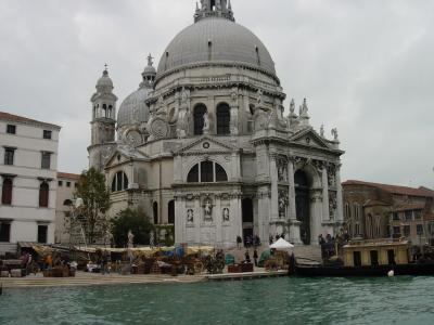 Santa Maria della Salute, a Baroque church at the mouth of the Grand Canal.