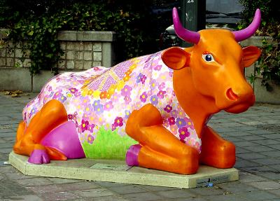  Psychedelic Cow    by Helen Betts