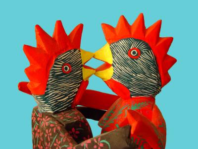 Dancing Beak to Beak  by Lynn Towns