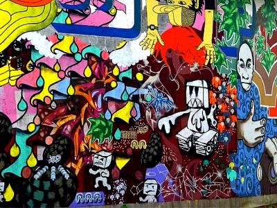  The Color of Graffiti    by Bill Borne