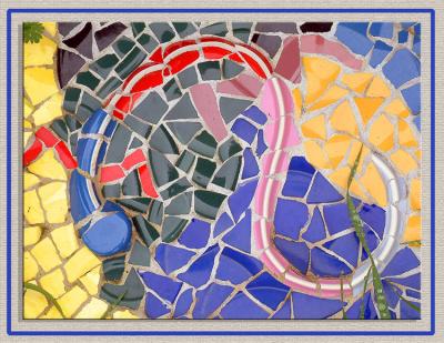 Mosaic Lizard*   By Dave McMillan