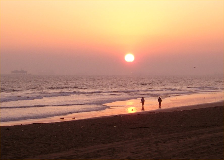 Huntington Beach sunset