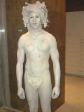As a Roman Statue