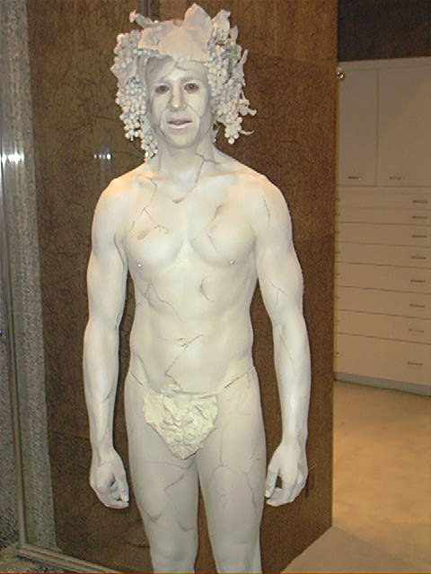 As a Roman Statue