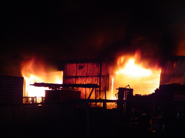 Large Farm Supply Warehouse 2 Alarm Fire