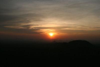 Sunset at the BannerGutta Forest