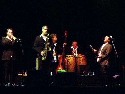 The multi-national Senor Coconut, with their Latin retakes on familiar tunes