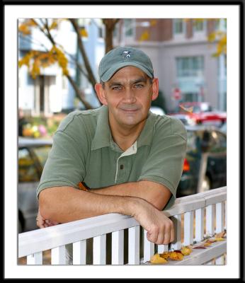 Me on Mount Auburn St., not far from the campus of Harvard University in Cambridge.