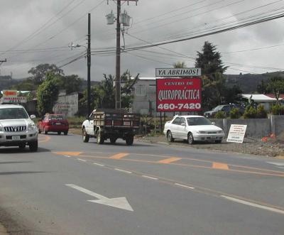 Billboard for Costa Rica Consultorio Quiropractico