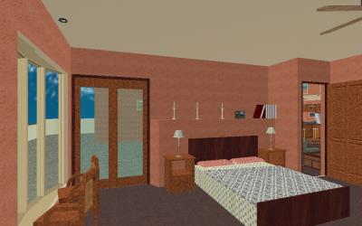 Master Bedroom -c