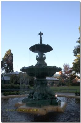 Postcards From Bathurst...The Fountain in McChattie Park