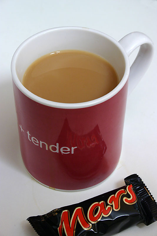 What I need is a cup of tea