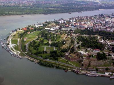 Kalemegdan, Sava and Danube