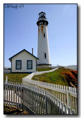 Lighthouse and Fence