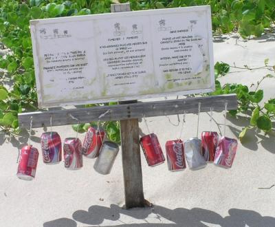 Clean beaches