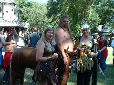 Wilma, The Centaur, and Scorch
