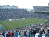 The field is set at a Penn State Football game