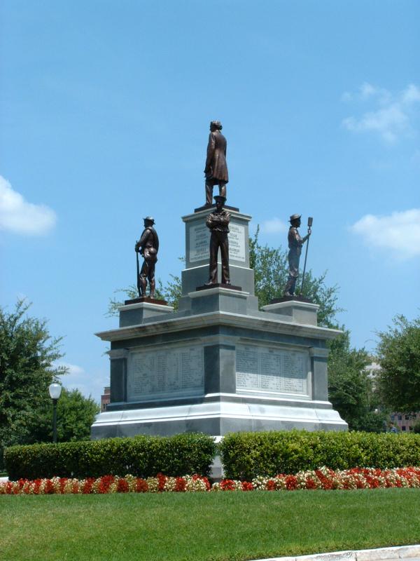 Memorial to the Confederate dead, Texas Capitol, Austin