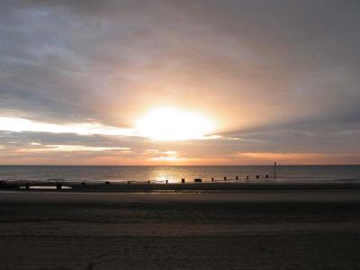 Sun Rise At Mablethorpe Beach